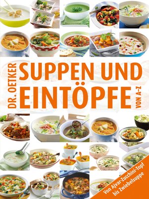 cover image of Suppen und Eintöpfe von A-Z